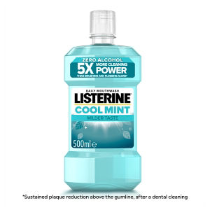 Cool Mint Mild Taste Alcohol Free Mouthwash 500ml thumbnail 2