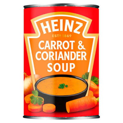 Carrot & Coriander Tinned Soup 400g thumbnail 2