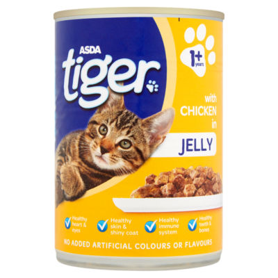 Tiger with Chicken & Turkey in Jelly Tin