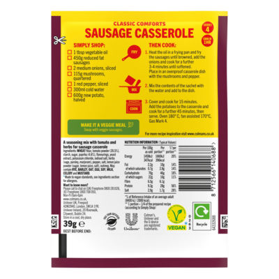 Classic Comforts Sausage Casserole Meal Maker 39 g thumbnail 3