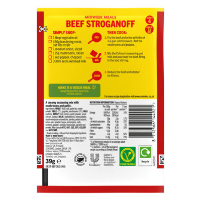 Midweek Meals Meal Maker Beef Stroganoff 39 g thumbnail 3