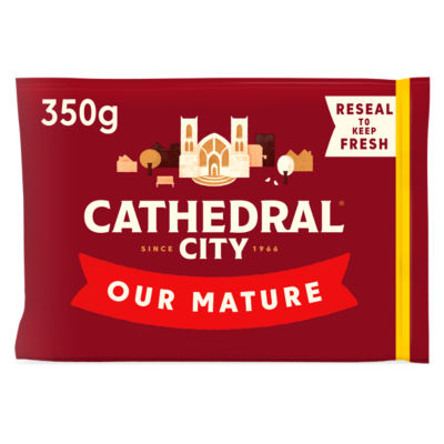Our Mature Cheddar Cheese 350g thumbnail 2