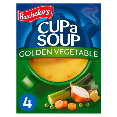 Cup a Soup Golden Vegetable Soup 4 Instant Soup Sachets 82g thumbnail 3