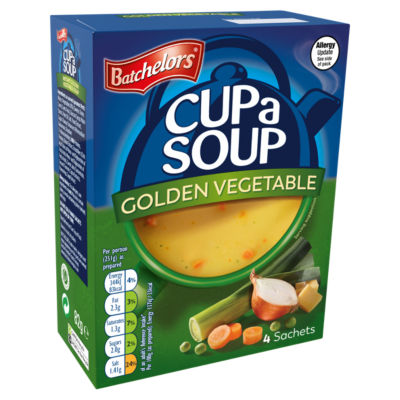 Cup a Soup Golden Vegetable Soup 4 Instant Soup Sachets 82g thumbnail 4