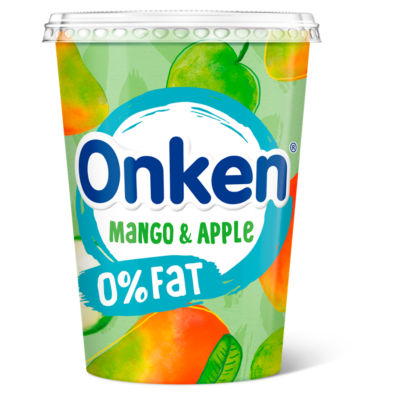 0% Fat Mango and Apple Yogurt 450g thumbnail 2