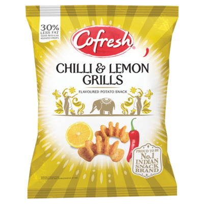Chilli & Lemon Grills Flavoured Potato Snack 80g thumbnail 2