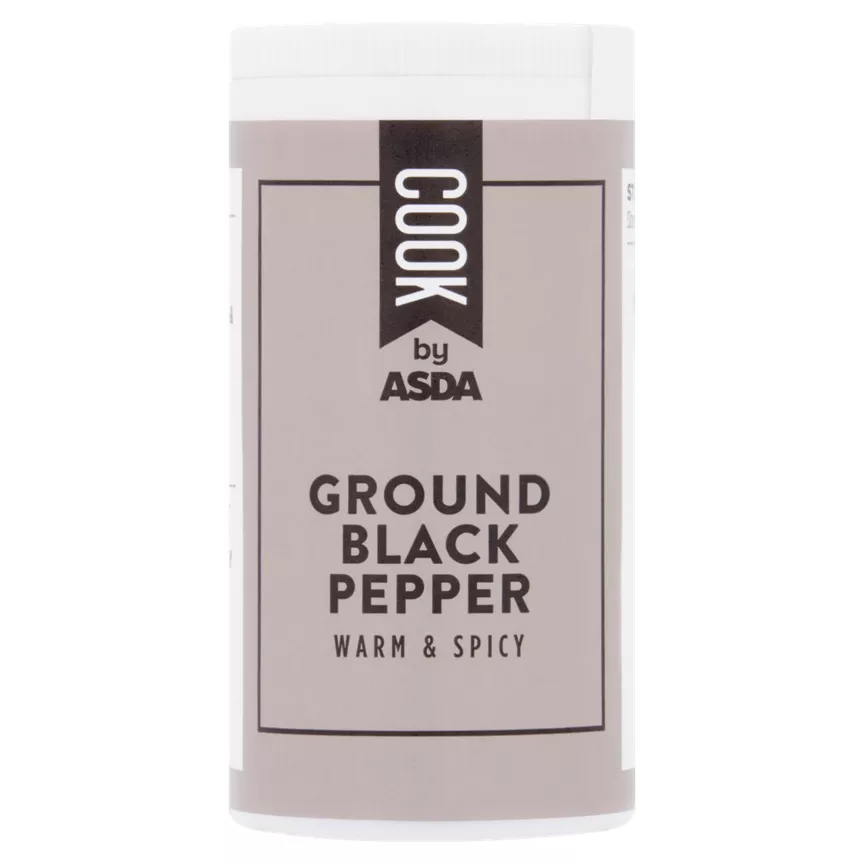 COOK by ASDA Ground Black Pepper