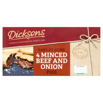 Bake at Home Minced Beef and Onion Pies 4 x 169g thumbnail 2