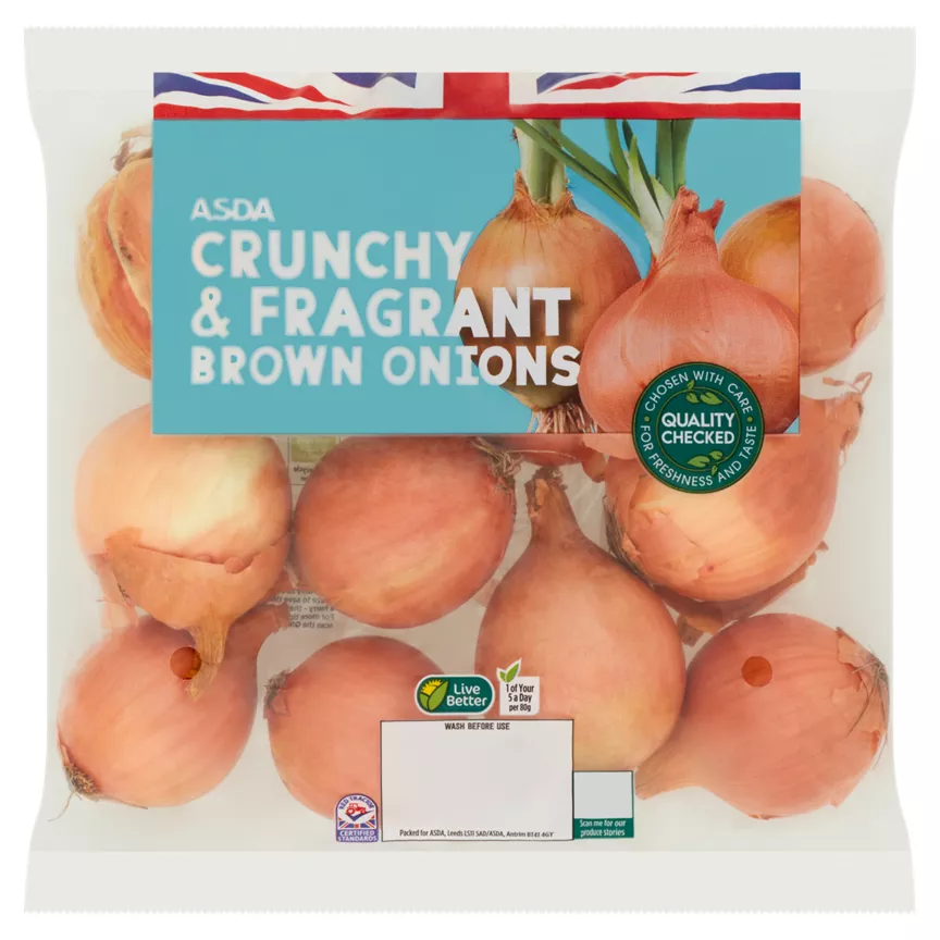 ASDA Crunchy & Fragrant Brown Onions