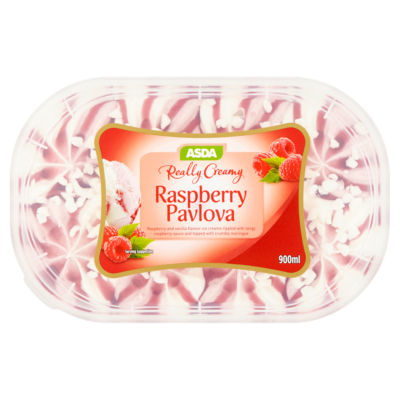 Really Creamy Raspberry Pavlova Ice Cream 900ml thumbnail 3