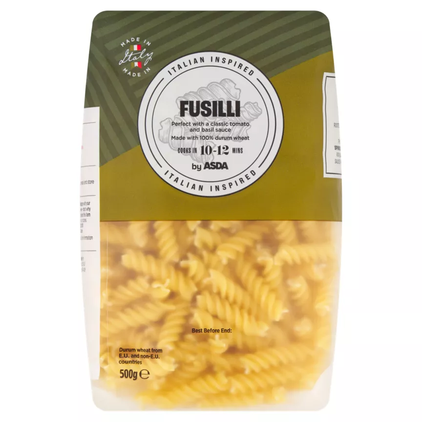 ASDA Asda Fusilli 500g