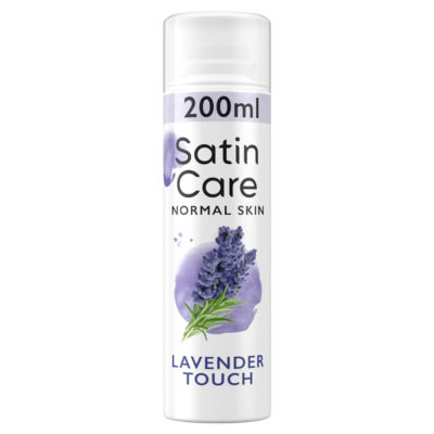 Venus Satin Care Shave Gel, Lavender Touch, 200ml thumbnail 2