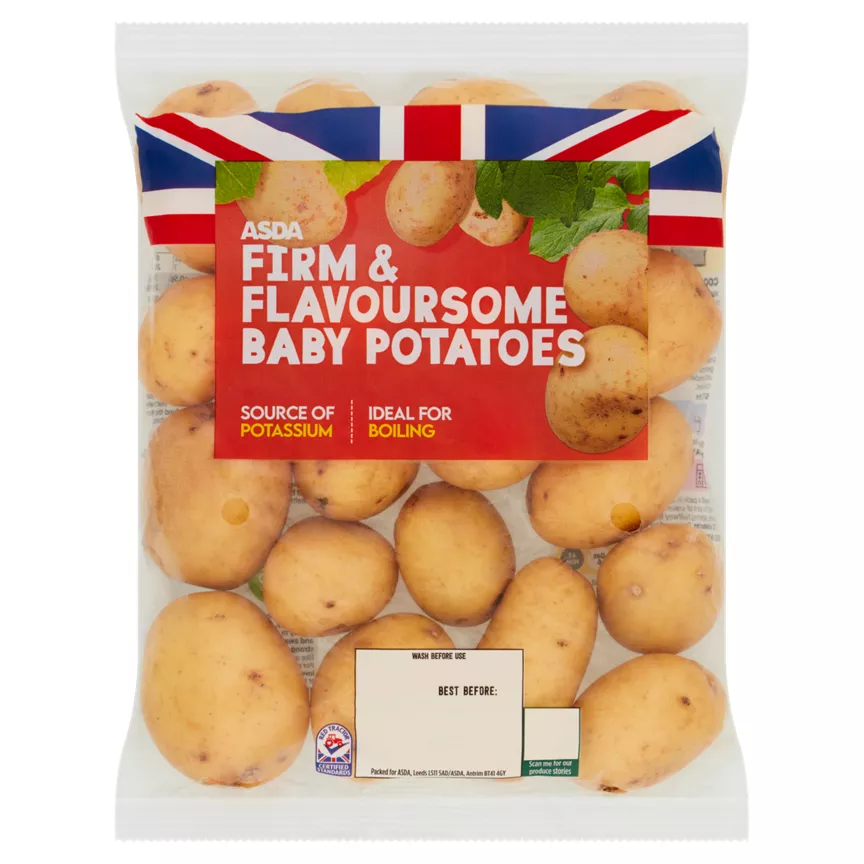 ASDA Firm & Flavoursome Baby Potatoes 1kg