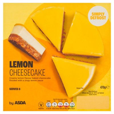 ASDA Lemon Cheesecake