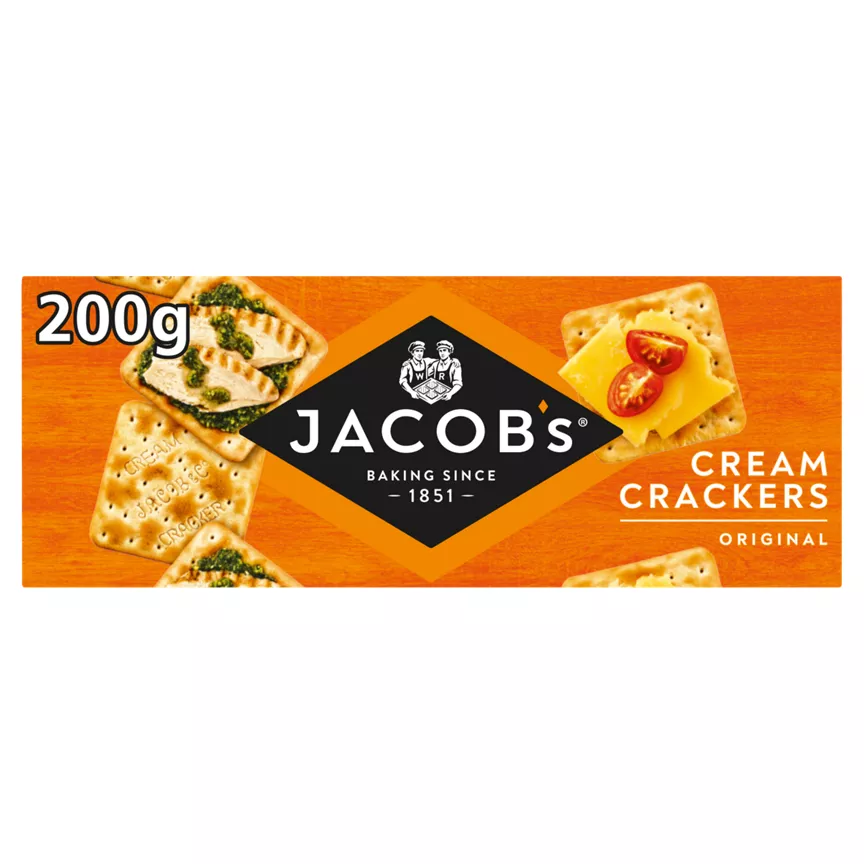 Jacob's Original Cream Crackers 200g