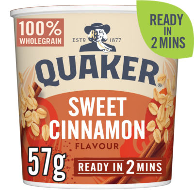 Oat So Simple Sweet Cinnamon Porridge Pot 57g thumbnail 2
