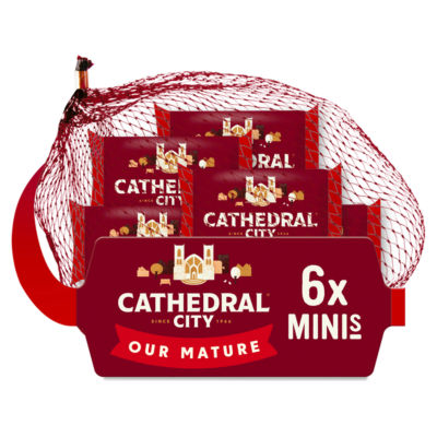 Minis Mature Cheddar Cheese 6X20G thumbnail 2