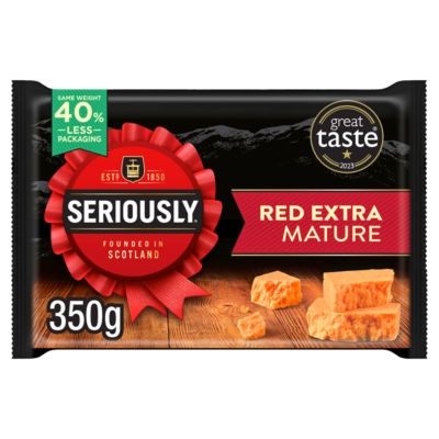 Red Extra Mature Cheddar Cheese 350g thumbnail 2