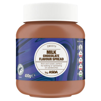 ASDA Smooth Milk Chocolate Flavour Spread 400g