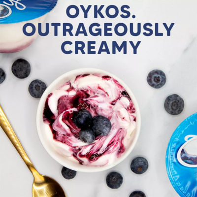 Strawberry Luxury Greek Style Yoghurt Dessert 4x110g thumbnail 4