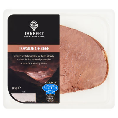 Topside of Beef 90g