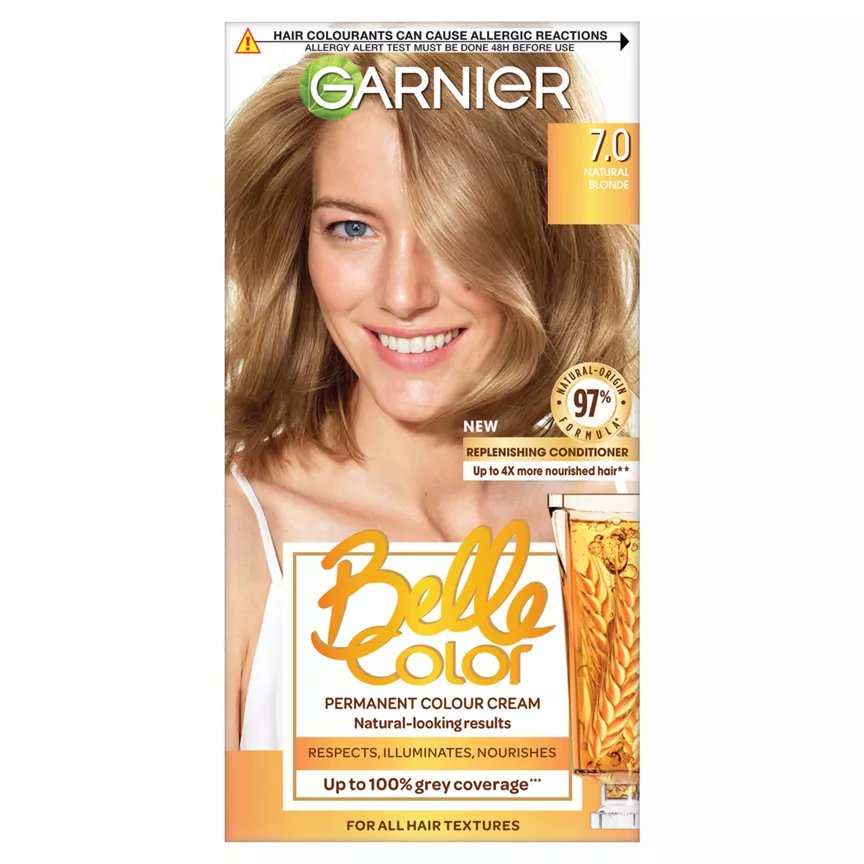 Garnier Belle Color 7 Natural Dark Blonde Permanent Hair Dye