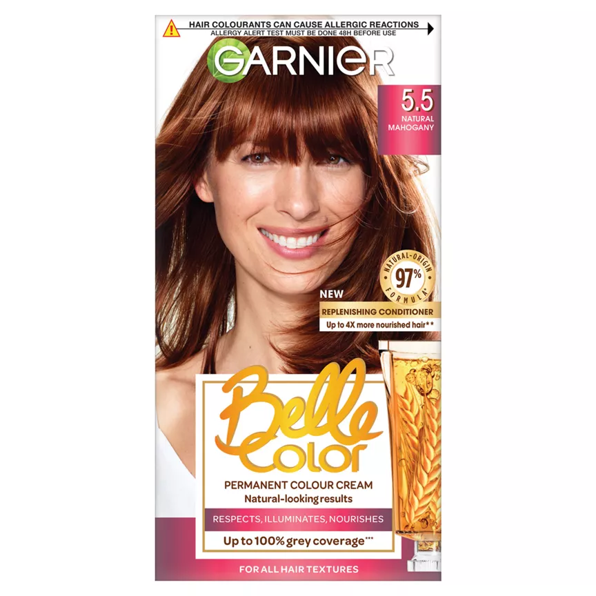 Garnier Belle Color 5.5 Natural Light Auburn Permanent Hair Dye