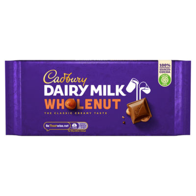 Dairy Milk Whole Nut Chocolate Bar