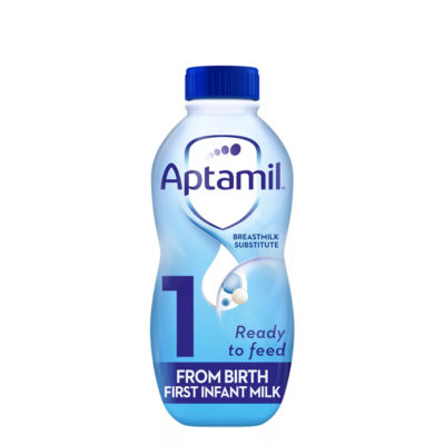 1 First Infant Baby Milk Liquid Formula, Ready to Feed, From Birth, 1L thumbnail 2