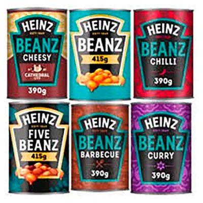 Five Mixed Tinned Baked Beans 415g thumbnail 3