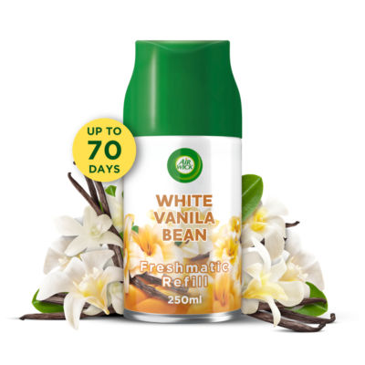 Freshmatic Refill, White Vanilla Bean Air Freshener, 250ml