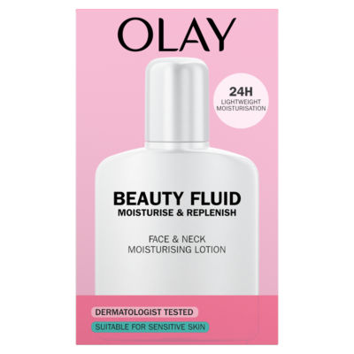 Beauty Fluid Face & Neck Lotion For Sensitive Skin, 200ml