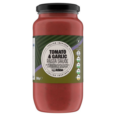 Tomato & Garlic Pasta Sauce 500g thumbnail 2