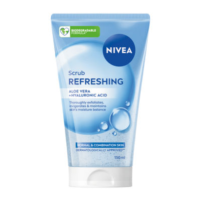 Refreshing Face Scrub with Hyaluronic Acid 150ml