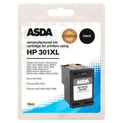 HP301XL Black Ink Cartridge thumbnail 2