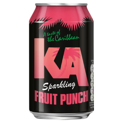 Fruit Punch Flavoured Fizzy Drink 330ml Can thumbnail 2