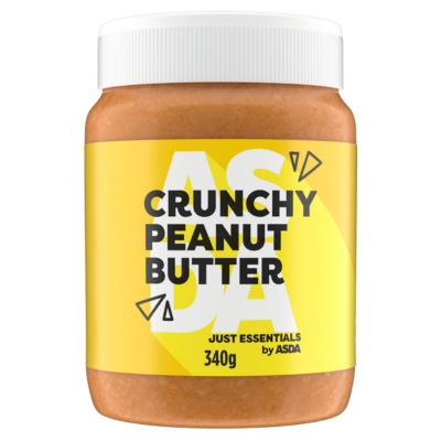 Just Essentials Crunchy Peanut Butter 340g thumbnail 2
