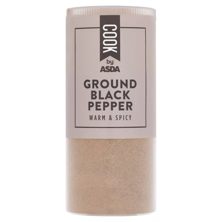 COOK by ASDA Ground Black Pepper