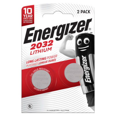 2032 Lithium Coin Battery 2 Pack thumbnail 2