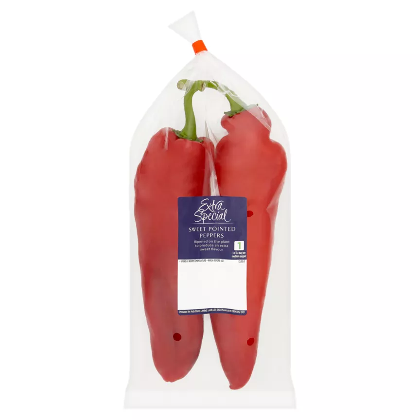 ASDA Extra Special Sweet Pointed Peppers (colours may vary)