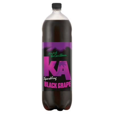 Sparkling Grape Flavoured Fizzy Drink 2L Bottle thumbnail 2