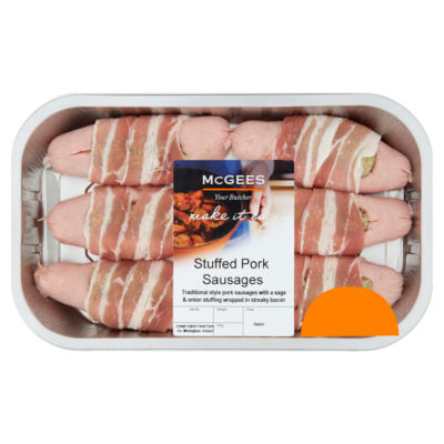 Your Butcher Stuffed Pork Sausages 510g thumbnail 2