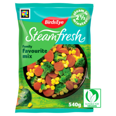 Steamfresh 4 Family Favourites Steam Bags 540g thumbnail 2