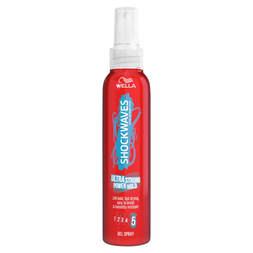Wella Shockwaves Ultra Strong Rock & Hold Gel Styler