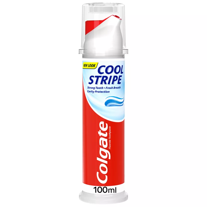 Colgate Cool Stripe Toothpaste Pump