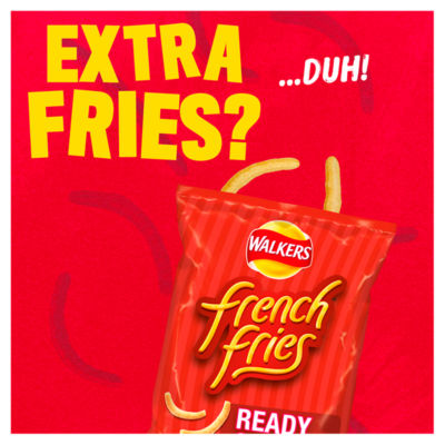 French Fries Snacks Ready Salted Multipack Crisps 6x18g thumbnail 3