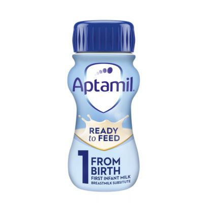 Aptamil First Infant milk (ready to feed 200ml bottle) thumbnail 2