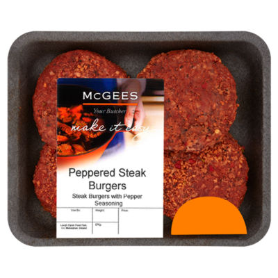 Your Butcher Peppered Steak Burgers 430g thumbnail 2