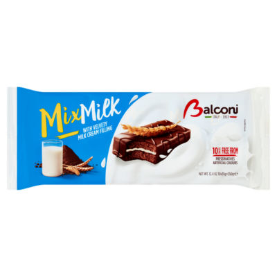Mix Milk with Velvety Milk Cream Filling 10 x 35g (350g) thumbnail 2