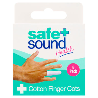 6 Cotton Finger Cots